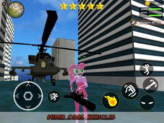 Scary Mommy: Flying Rope Hero screenshot 3