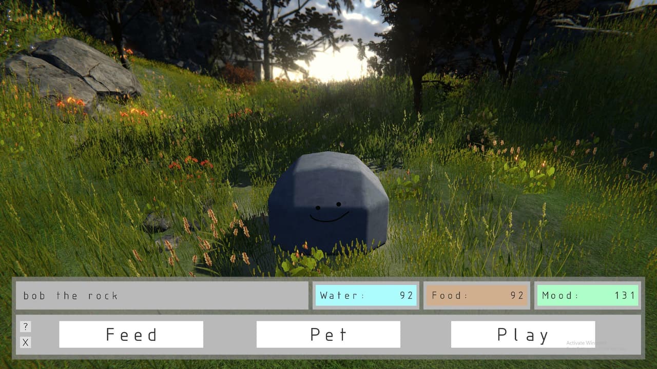 Pet Rock Simulator (Electronicall) screenshot 5