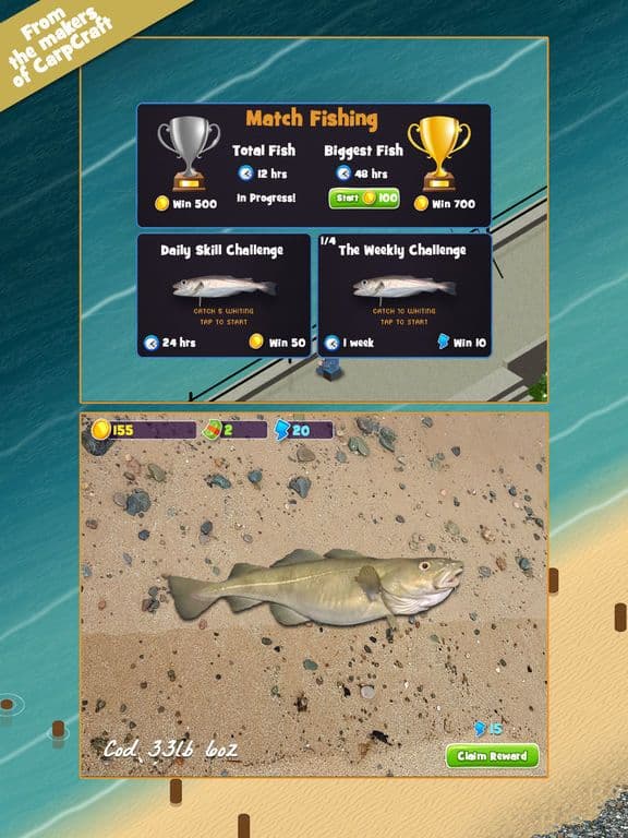 Seacraft: Sea Fishing Game screenshot 2