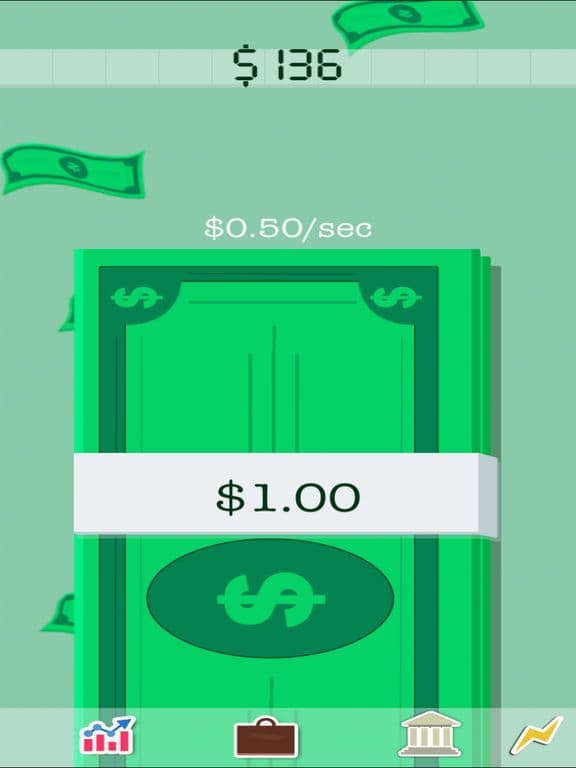 Money Clicker: Swipe Until It Rains screenshot 2
