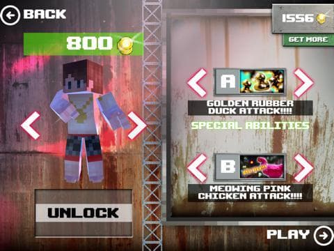 Block Wrestling Mania 3D - FREE Endless Wrestle Game in Cube world screenshot 5