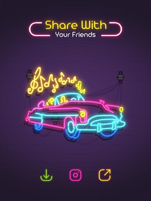 Neon It! - 3D Light Art Puzzle screenshot 5