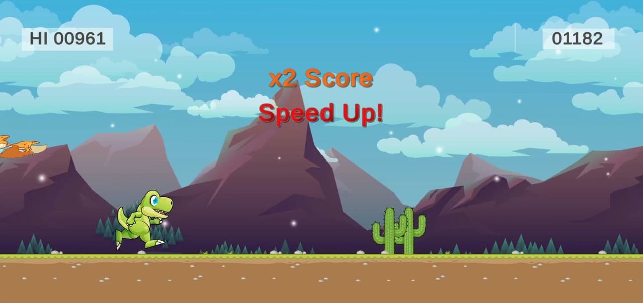 Chrome Dinosaur - Android (bravedev)