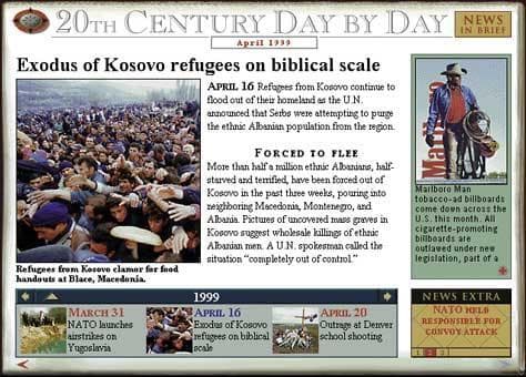 DK: 20th Century Day by Day screenshot 2