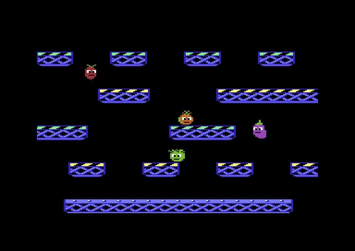 STRAIGHT UP (C64) screenshot 2