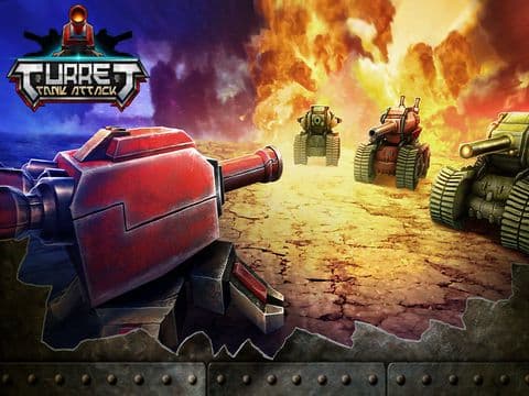 Turret Tank Attack - Skill Shoot-er Tower Defense Game Lite screenshot 2