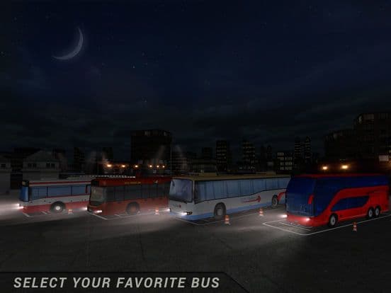 Coach Bus Night Parking 3D – Driving Game screenshot 5