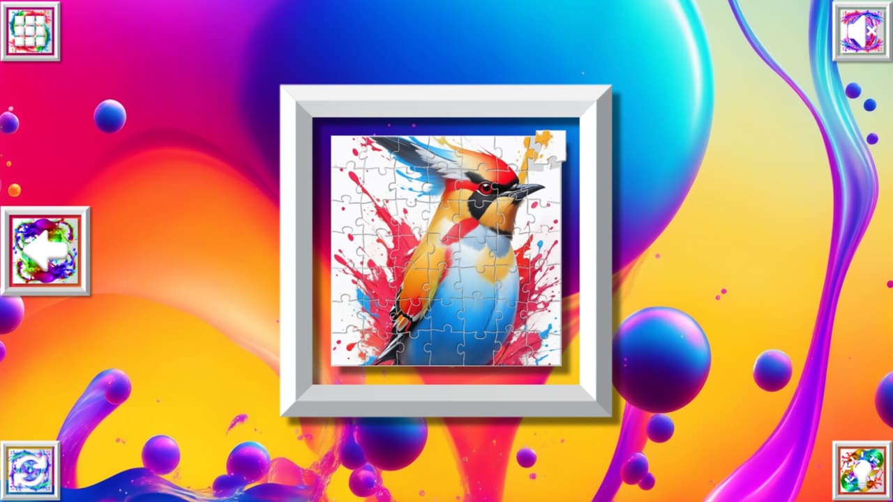 Color Splash: Birds