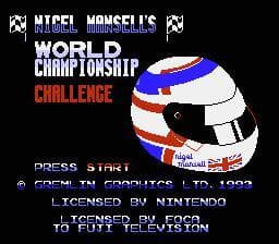 Nigel Mansells World Championship Challenge screenshot 2