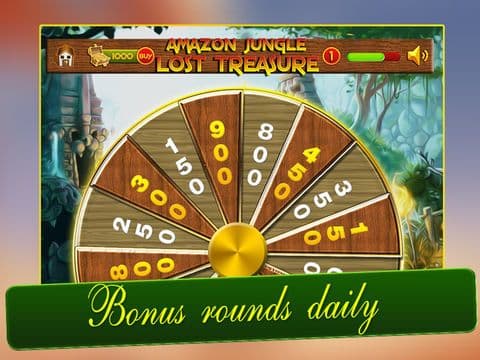 Amazon Jungle raider progressive AAA slots bonanza screenshot 5
