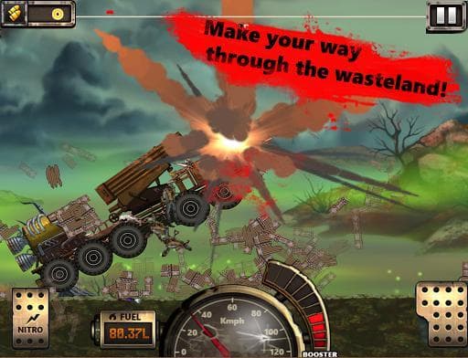 Monster Car Hill Racer 2