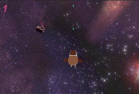 Sparrow in Space screenshot 2