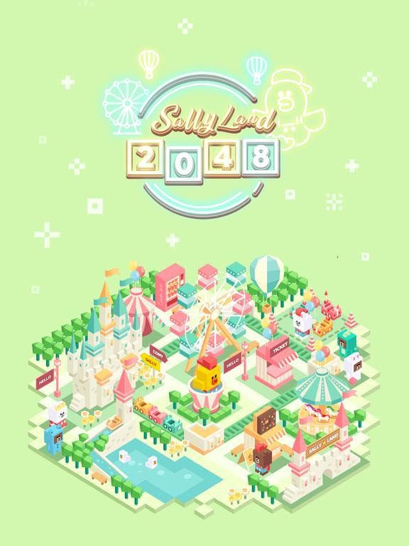 SALLYLAND 2048 screenshot 2