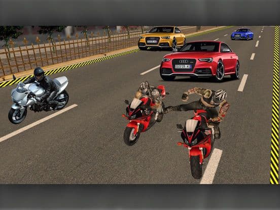 Bad Bikers Traffic Attack: Unlimited Moto Stunts screenshot 5