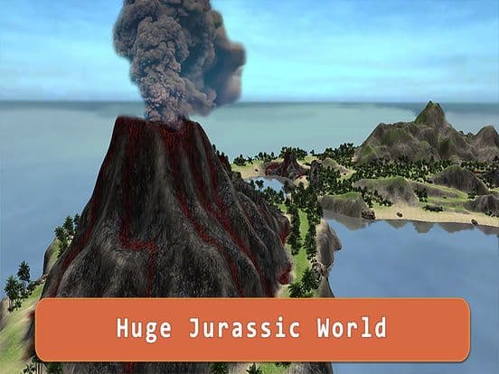 T-rex Simulator 3D - Survival adventures screenshot 2