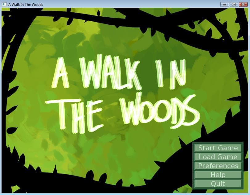 A Walk In The Woods (itch) screenshot 2