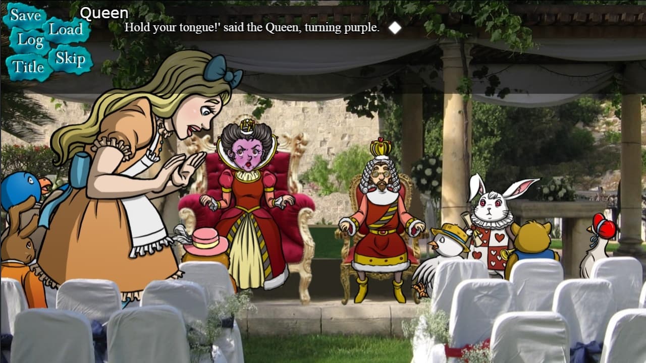 BRGs Alice in Wonderland Visual Novel screenshot 6