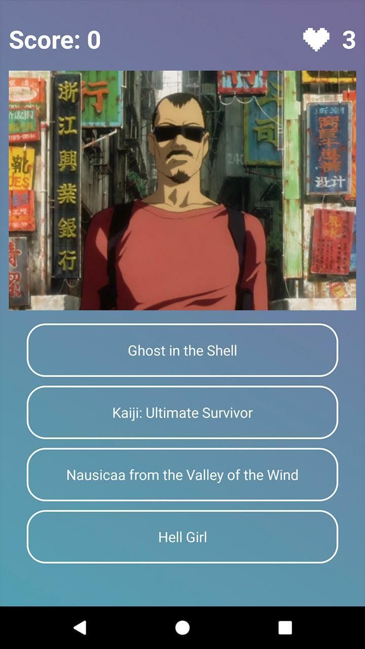 Anime Quiz screenshot 2