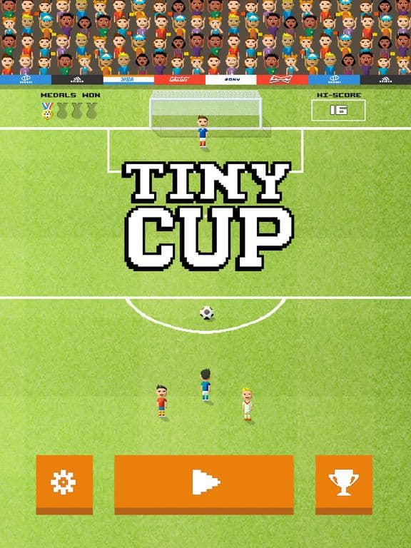 Pixel FreeKick - Soccer Tiny Cup screenshot 4