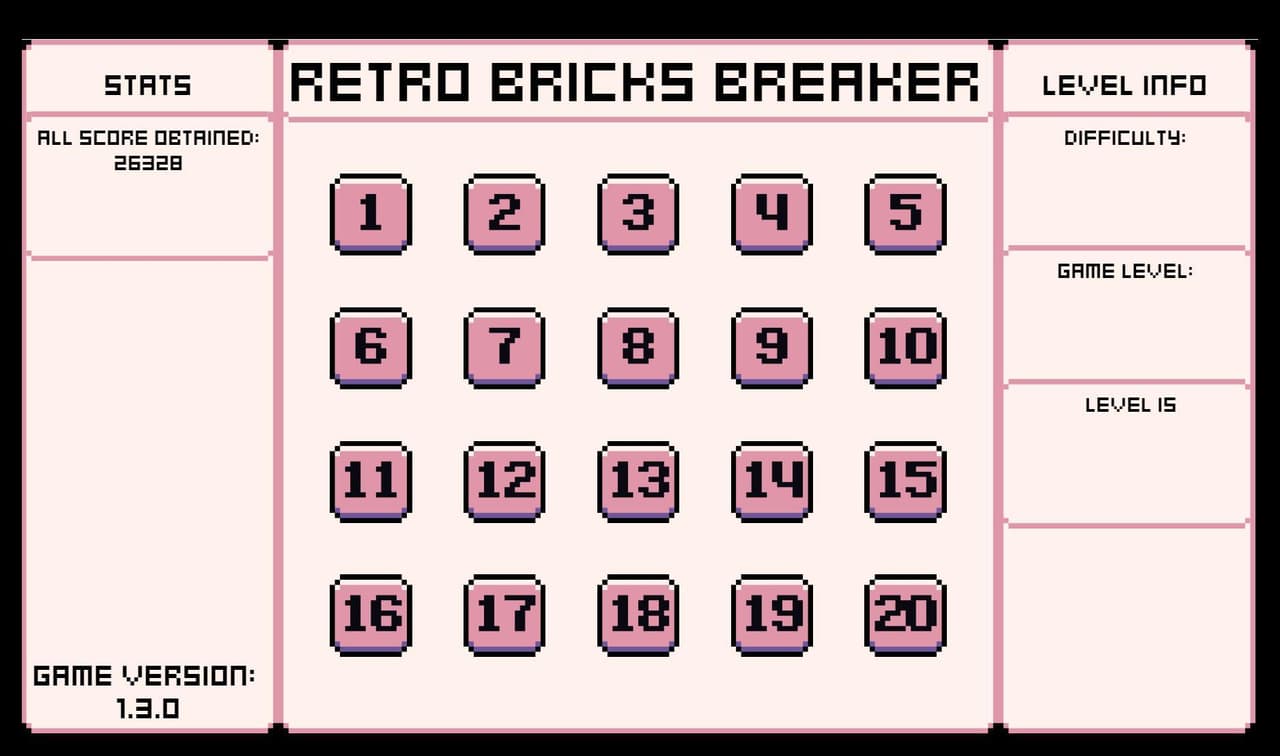 Retro Bricks Breaker screenshot 3