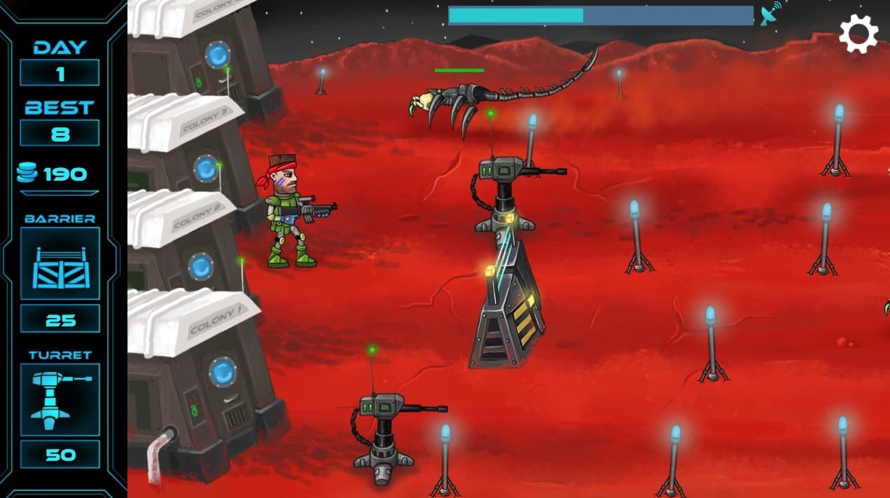 Alien Defense (itch) (FirePumpkin) screenshot 2