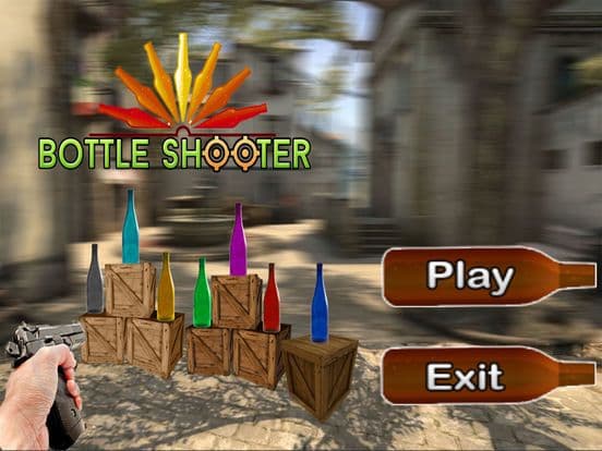 Sniper Gun Bottle Shooting 3D screenshot 2