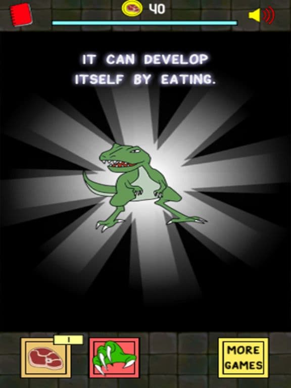 Dinosaur Evolution | Tap Meat of the Crazy Mutant Clicker Game screenshot 4