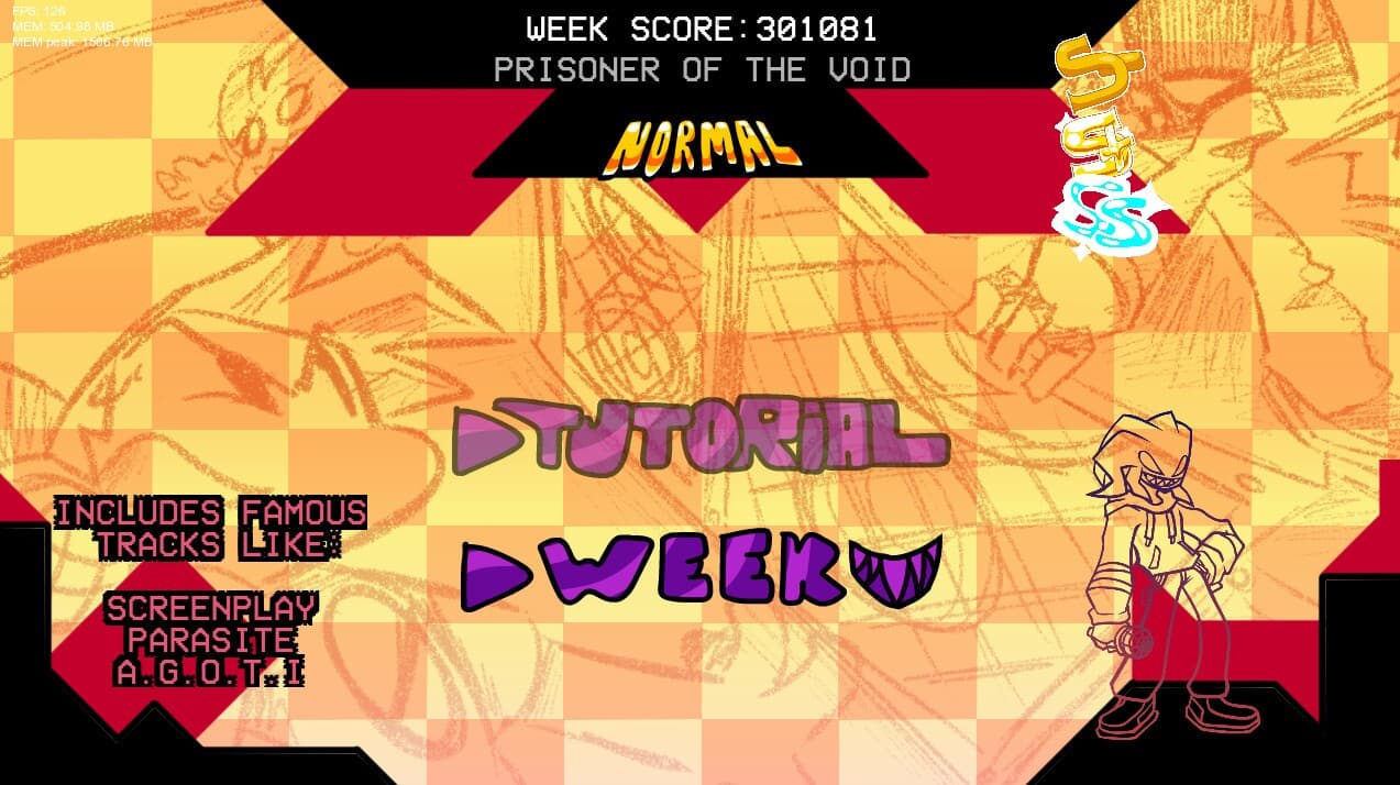 FNF - Vs. A.G.O.T.I Full Week screenshot 3