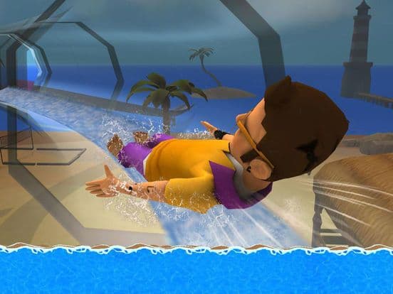 Aqua Park Speed Coaster Slide Cool Water Race Simulator Game screenshot 4