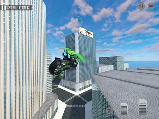 Flying Moto Pilot Simulator screenshot 5