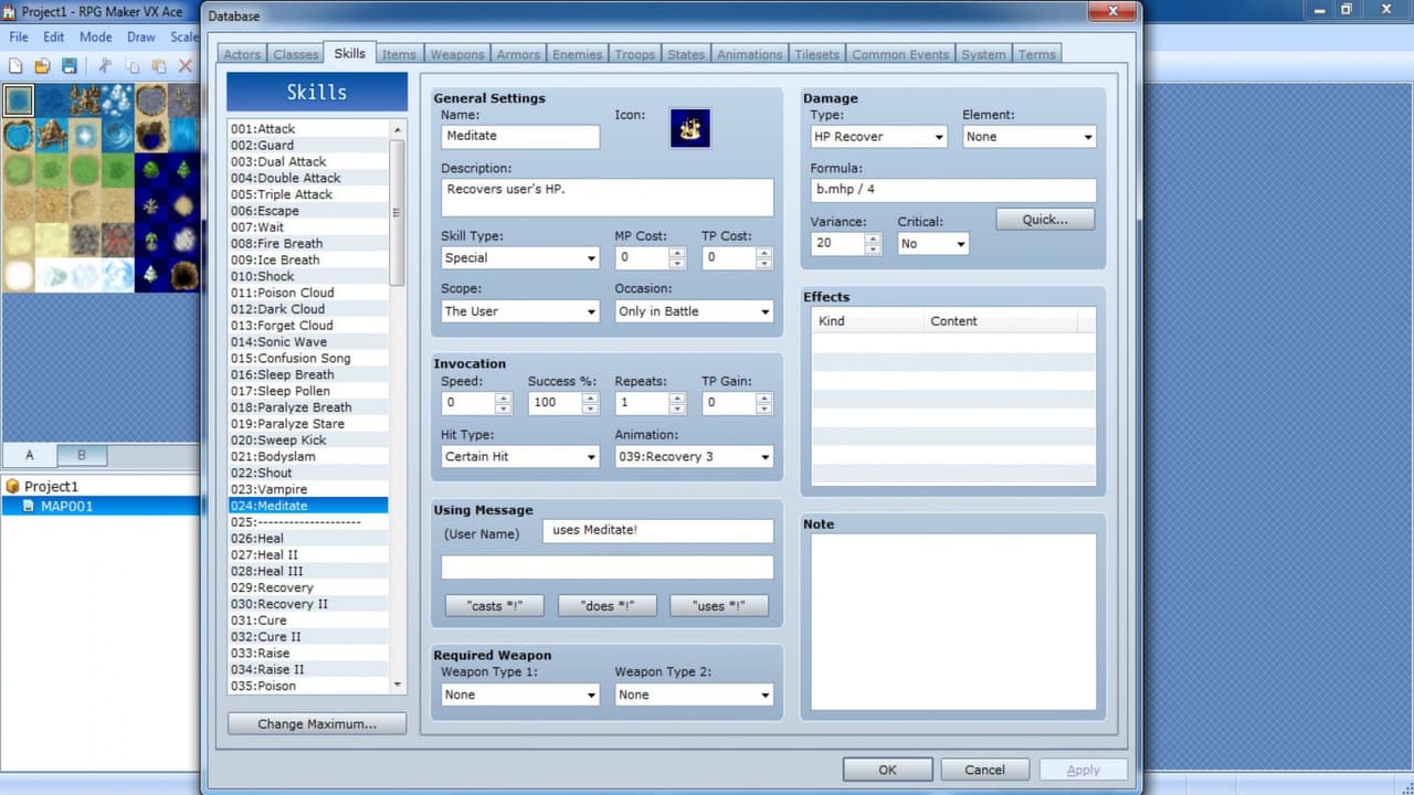 RPG Maker VX Ace Lite screenshot 5
