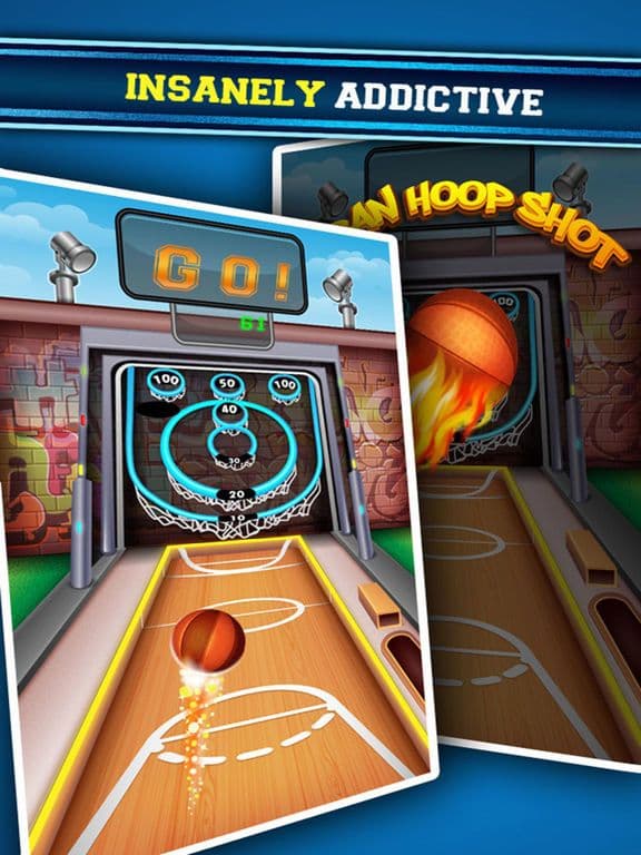 Urban Hoop Shot Basketball Bowling screenshot 2