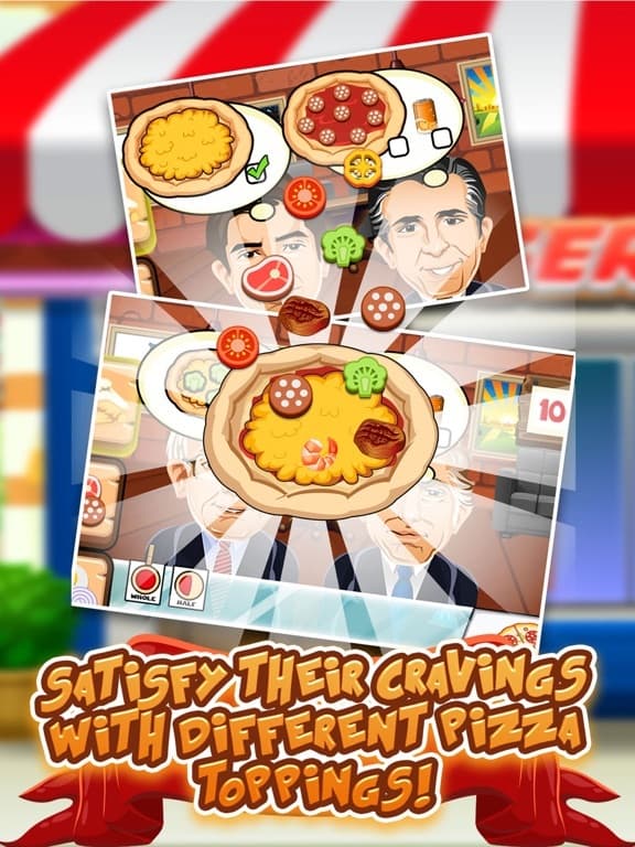 Trumps Pizza Restaurant Dash - 2016 Election on the Run Wall Cooking Game! screenshot 5