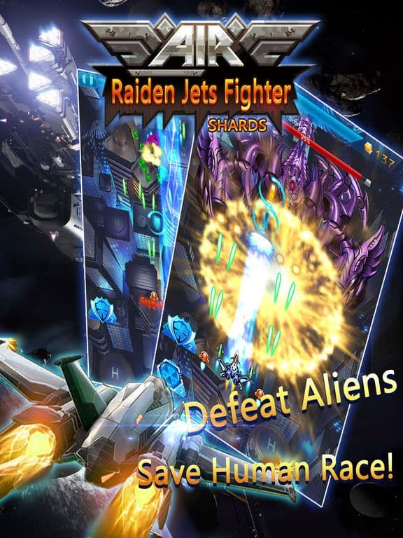 Raiden Jets Fighter HD: Arcade Craft Shooting Game screenshot 3