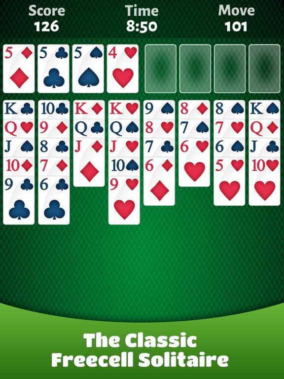 FreeCell Solitaire - Classic screenshot 2