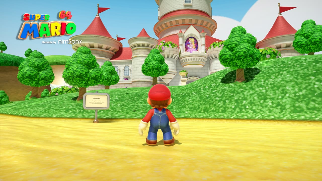 Super Mario 64 - Reimagined by NimsoNy screenshot 4