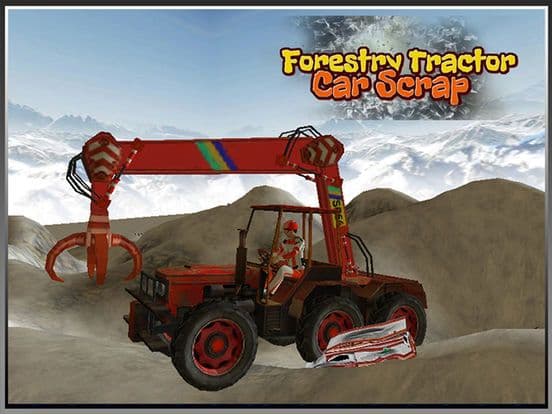Forestry Tractor Car Scrap screenshot 5