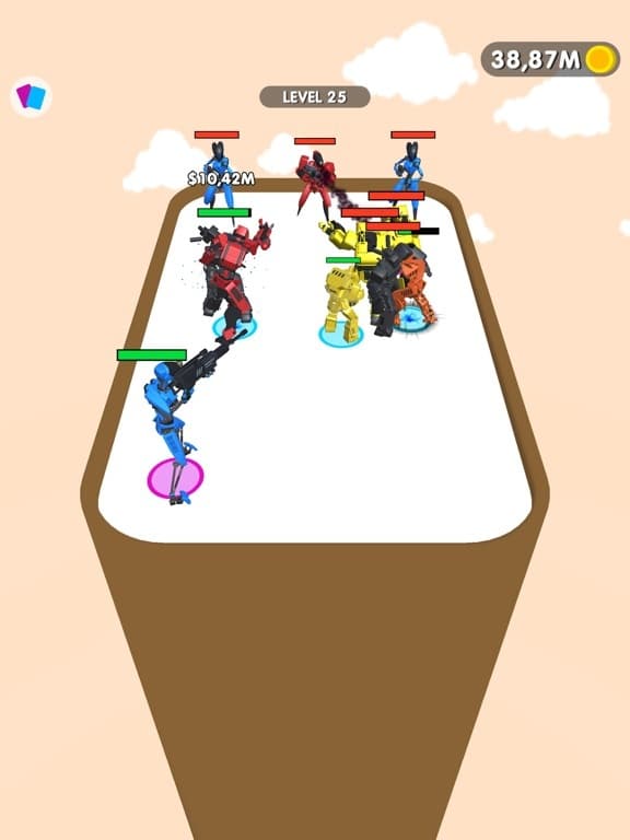 Merge Robots Army screenshot 5