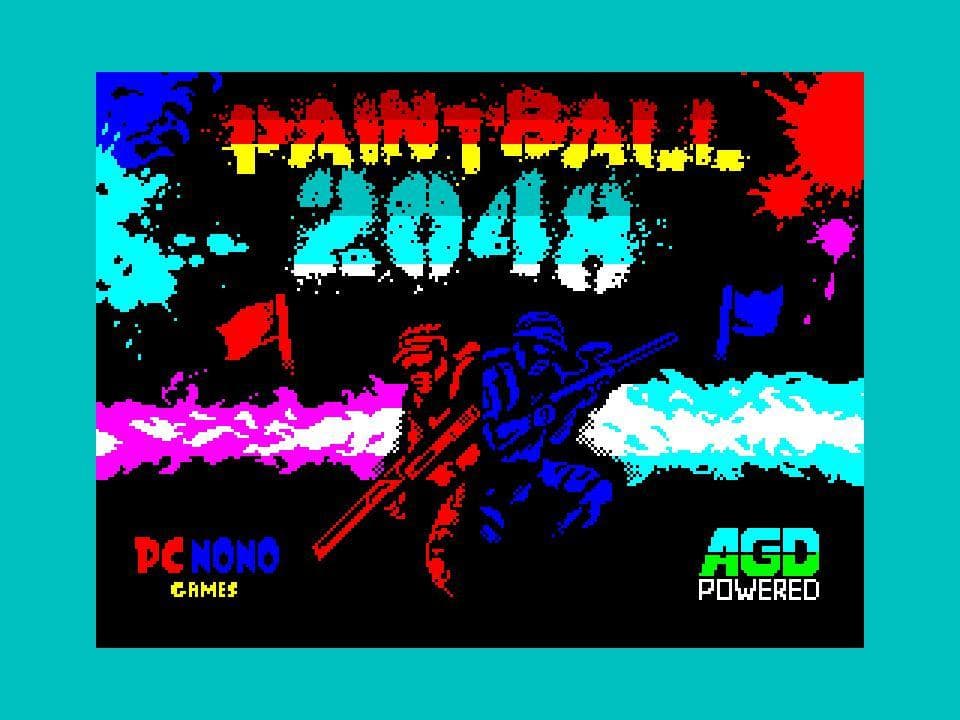 PAINTBALL-2048 ZX Spectrum 48/128K