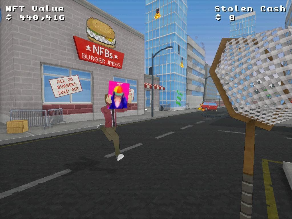 Chimp Chase: NFT Theft Simulator screenshot 2