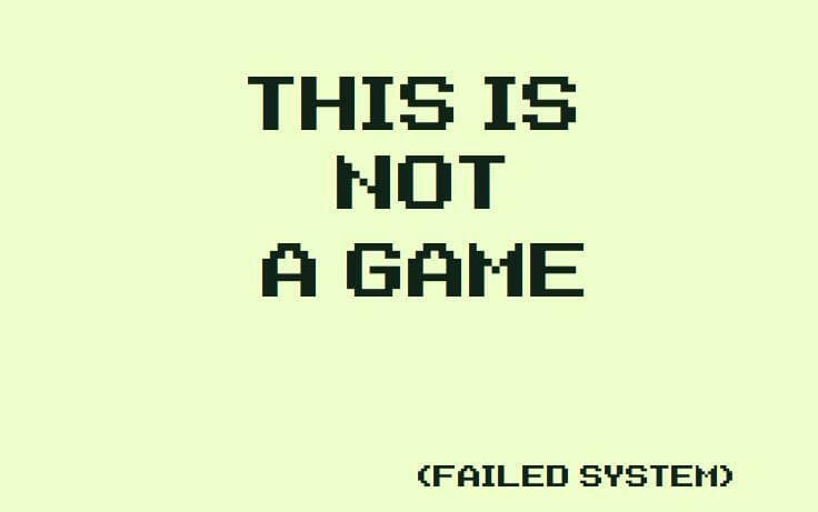 This is not a game (adornonavidad)