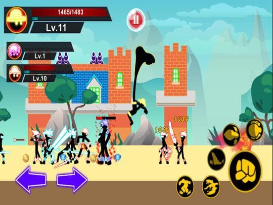Stick Hero Pirate Fight Man screenshot 3