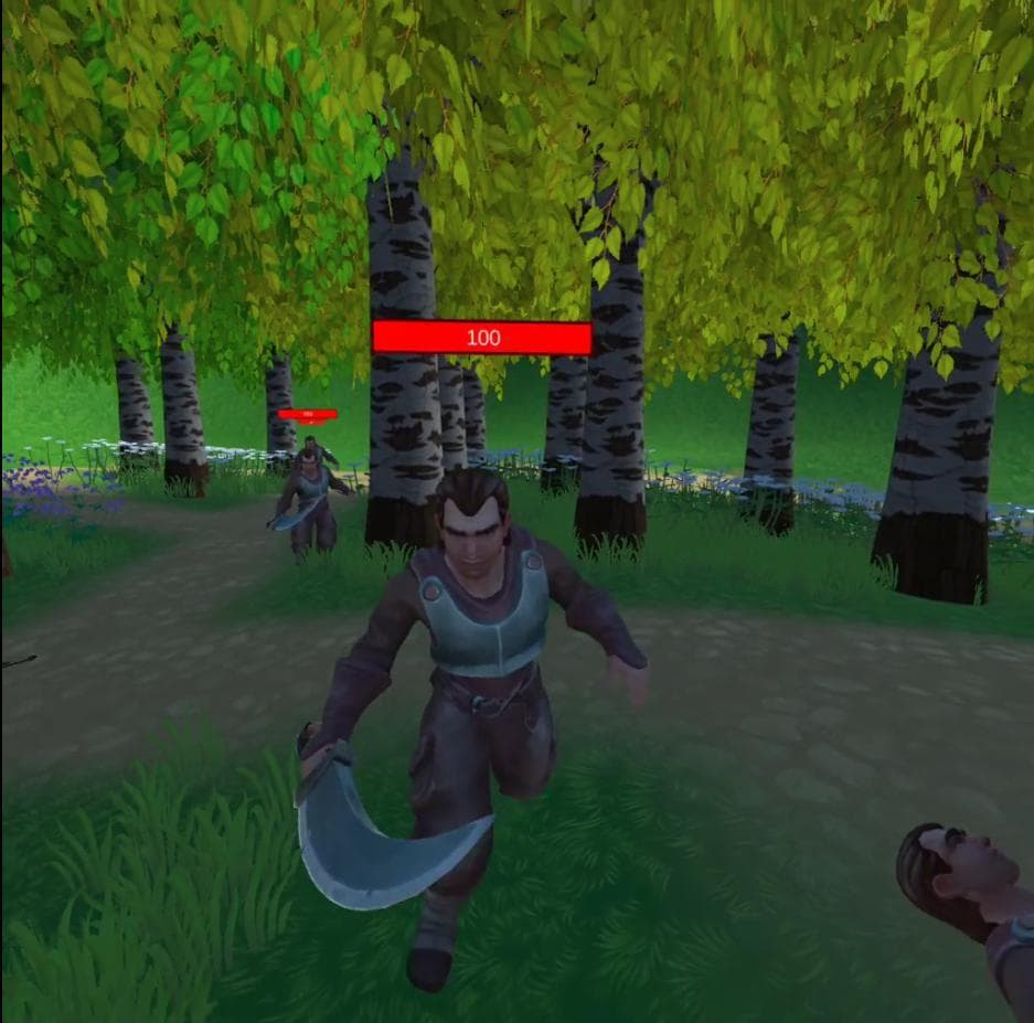 Fantasy Fighting Game VR