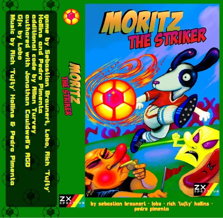 MORITZ THE STRIKER (48K and 128K Version) screenshot 3