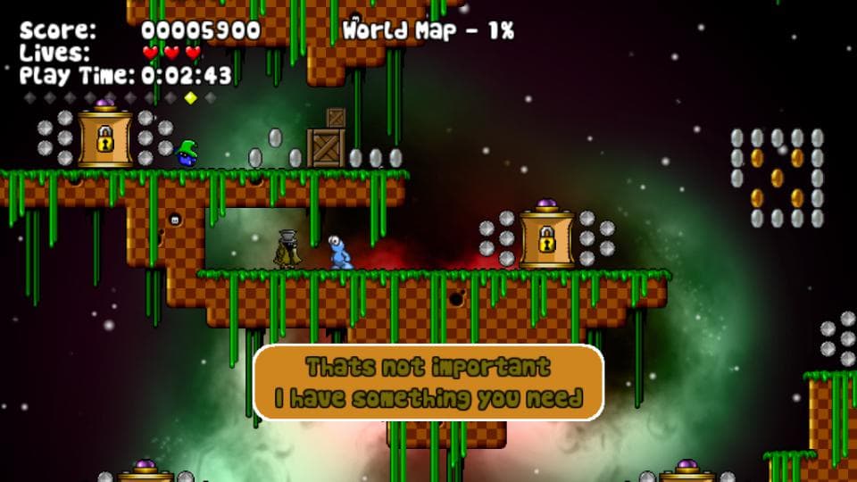 Gene - run & jump platformer screenshot 2