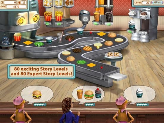 Burger Shop HD! screenshot 2