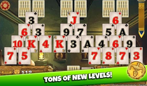 3 Pyramid Tripeaks Solitaire - Free Card Game screenshot 5