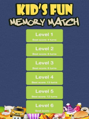 Kids Fun Memory Match Game!