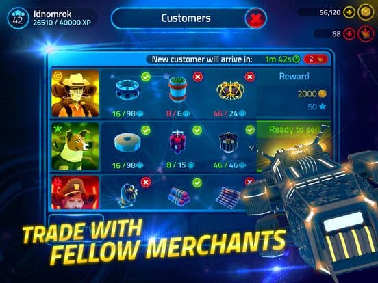 Merchants of Space: Intergalactic Space Outpost screenshot 4