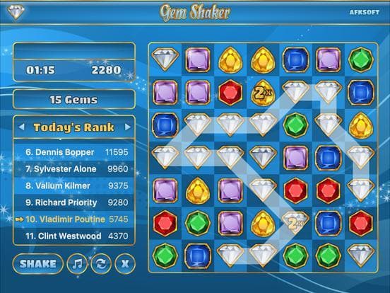 Gem Shaker screenshot 2